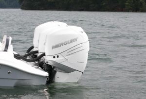 outboard motor mercury white