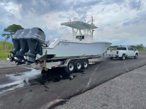 Aluminum boat trailers are the clear choice for saltwater boaters