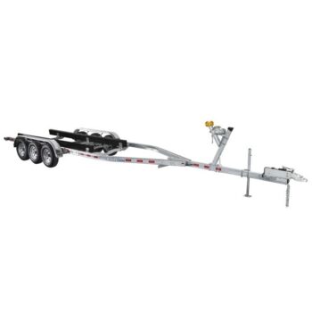 Venture Trailers VBT-10800 Galvanized Steel Triple Axle Bunk Trailer 10800 Load Capacity