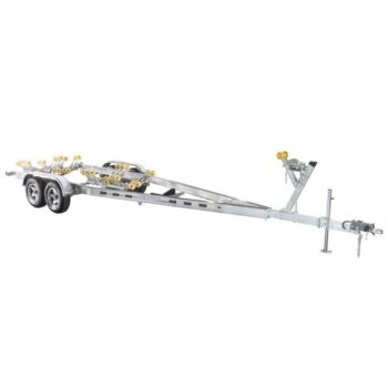 Venture Trailers VATR-4225 Aluminum Tandem Axle Roller Trailer 4225 Load Capacity