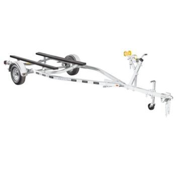 Venture Trailers VB-1500 Galvanized Steel Single Axle Bunk Trailer 1500 Load Capacity